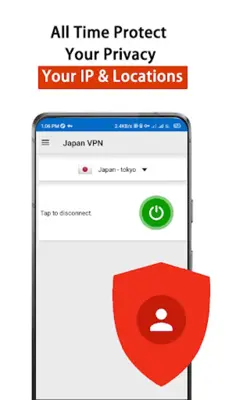 Japan VPN android App screenshot 0