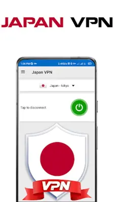 Japan VPN android App screenshot 5